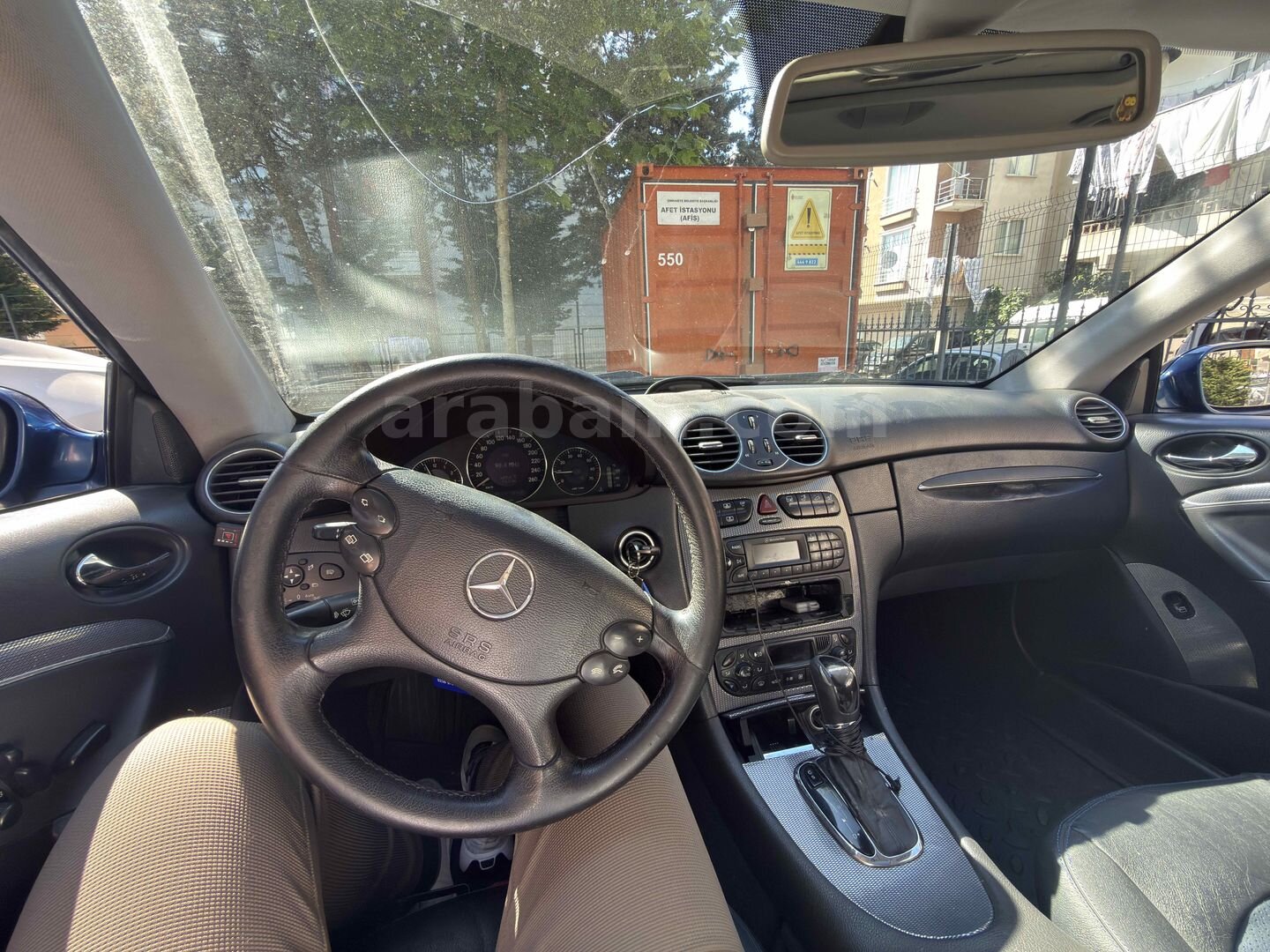 Sahibinden Mercedes - Benz CLK 200 Kompressor Avantgarde 2004 Model İstanbul 290.000 km Mavi (metalik) 4
