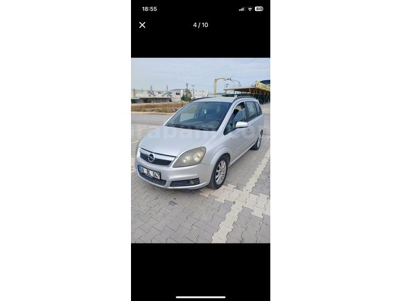Sahibinden Opel Zafira 1.6 Enjoy 2006 Model Bursa 292.000 km Gri