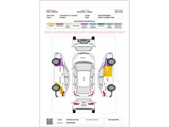 Sahibinden Hyundai Accent 1.3 Admire 2006 Model 