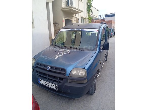 Sahibinden Fiat Doblo Combi 1.9 D ELX 2002 Model  252.000 km Mavi sıfır muayeneli
