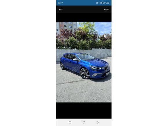 Sahibinden Renault Megane 1.5 dCi GT-Line 2016 Model  205.000 km Mavi (metalik)