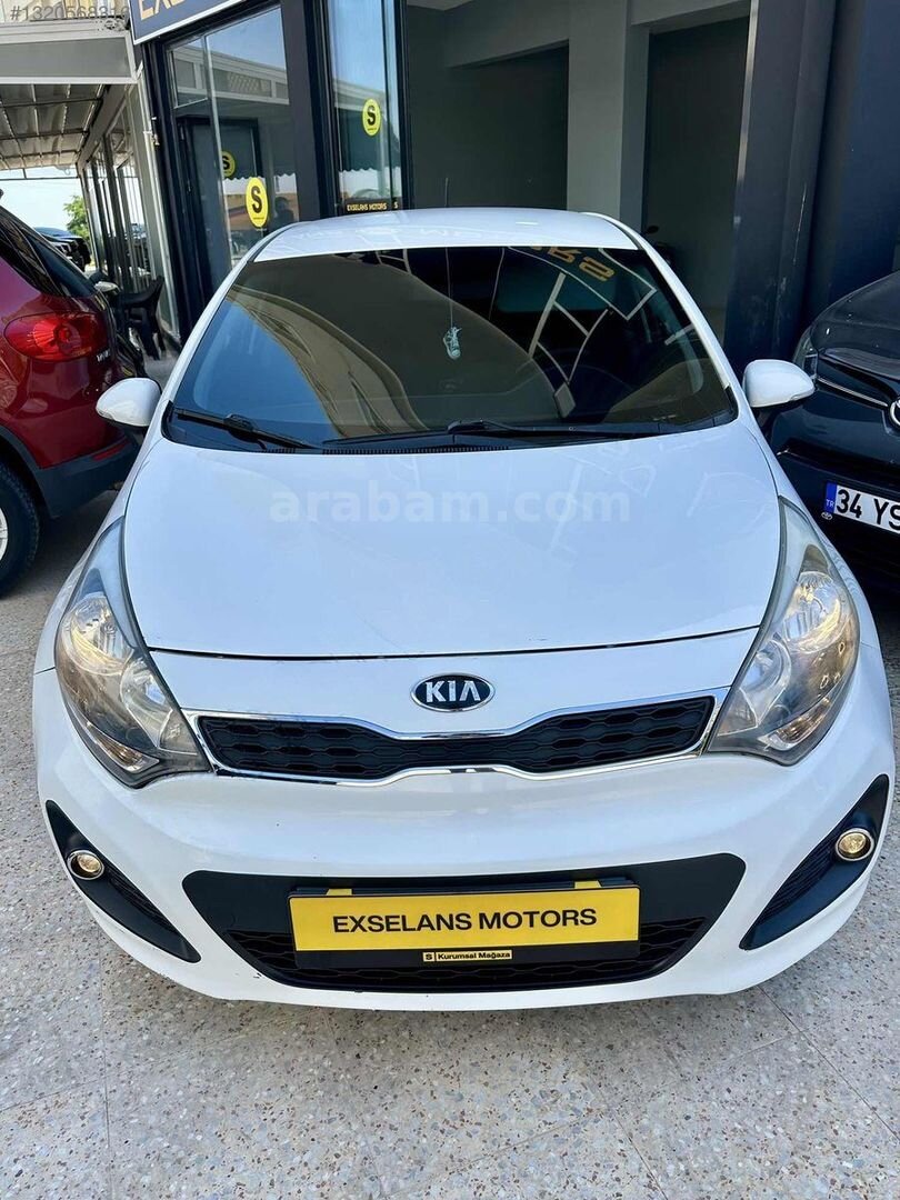 Galeriden Kia Rio 1.25 CVVT Fancy 2014 Model Kilis 133.000 km Beyaz 6