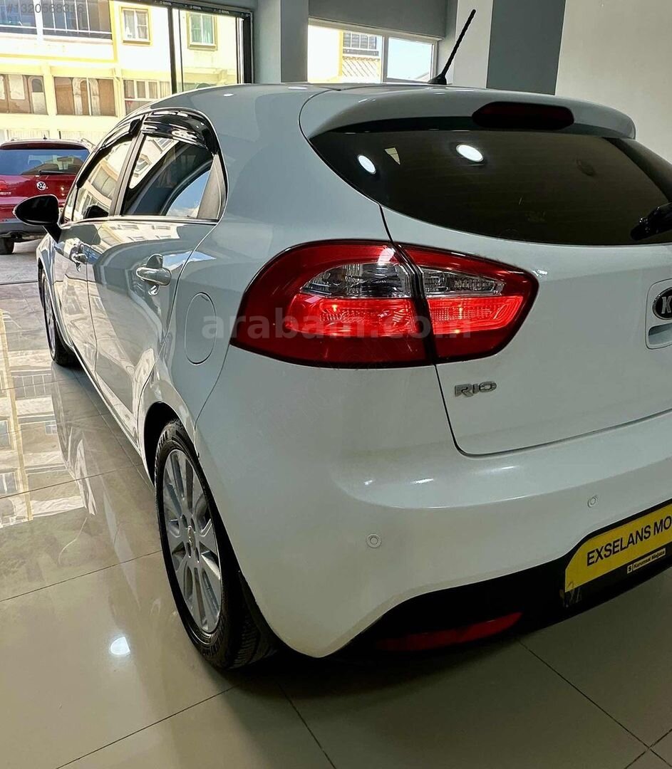 Galeriden Kia Rio 1.25 CVVT Fancy 2014 Model Kilis 133.000 km Beyaz 5