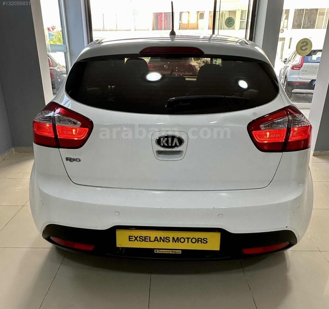 Galeriden Kia Rio 1.25 CVVT Fancy 2014 Model Kilis 133.000 km Beyaz 7