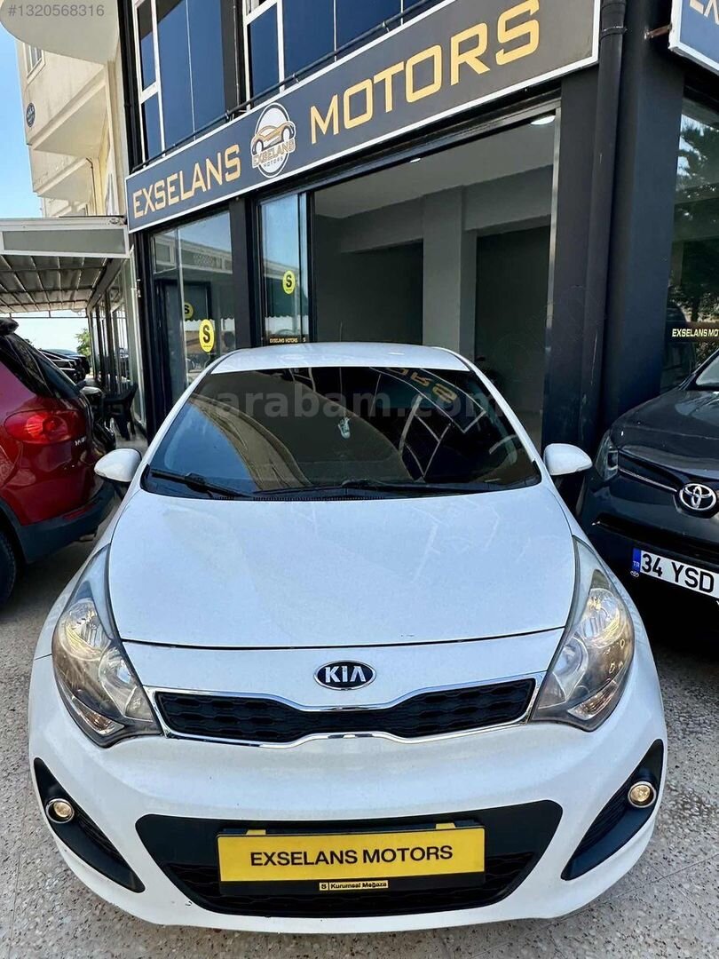 Galeriden Kia Rio 1.25 CVVT Fancy 2014 Model Kilis 133.000 km Beyaz 4