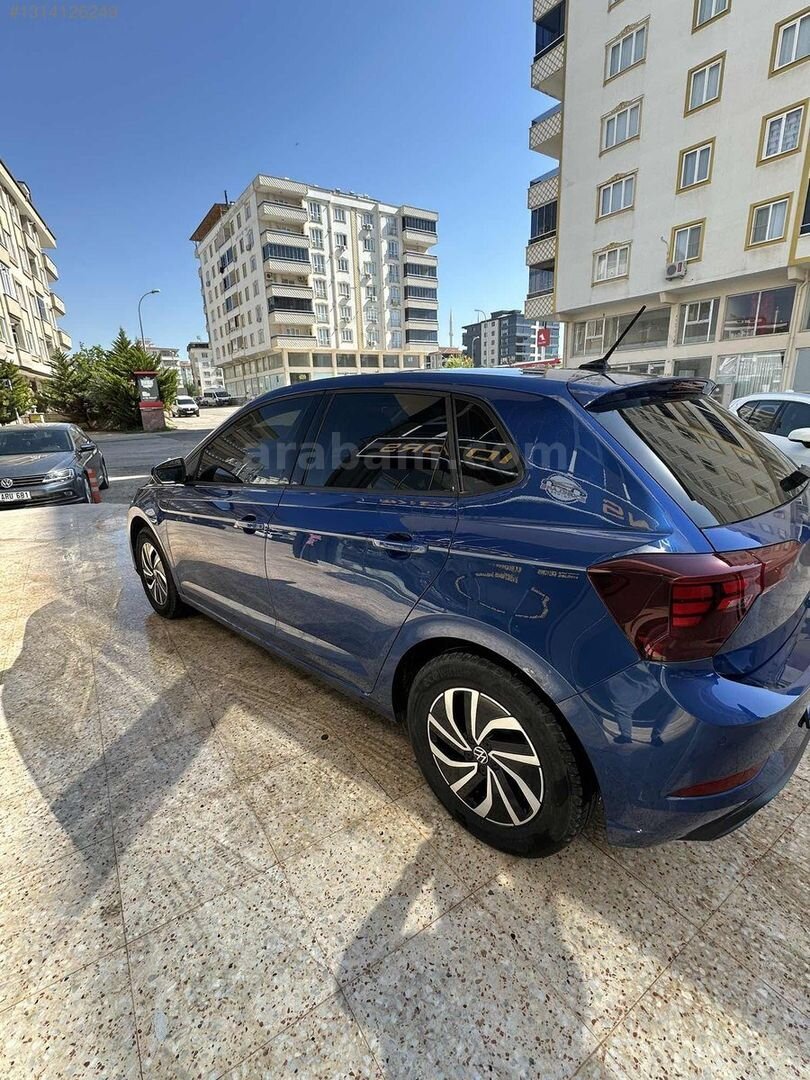 Galeriden Volkswagen Polo 1.0 TSi Life 2024 Model Kilis 39.000 km Mavi 5