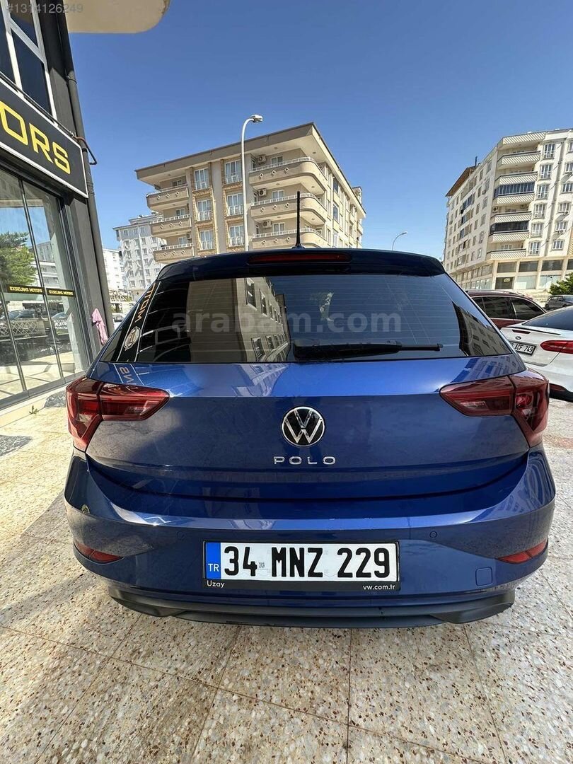 Galeriden Volkswagen Polo 1.0 TSi Life 2024 Model Kilis 39.000 km Mavi 4