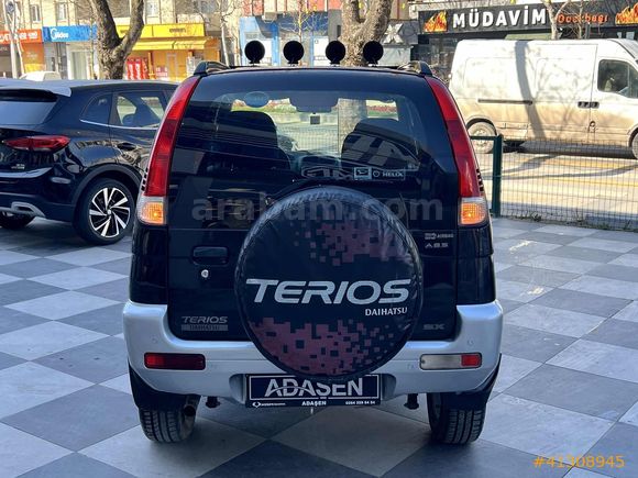 ADAŞEN'den BAKIMLI- TEMİZ KLİMALI LPG'Lİ 2006 TERİOS 1.3 4X4