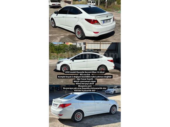 Sahibinden Hyundai Accent Blue 1.6 CRDI Mode Plus 2012 Model 
