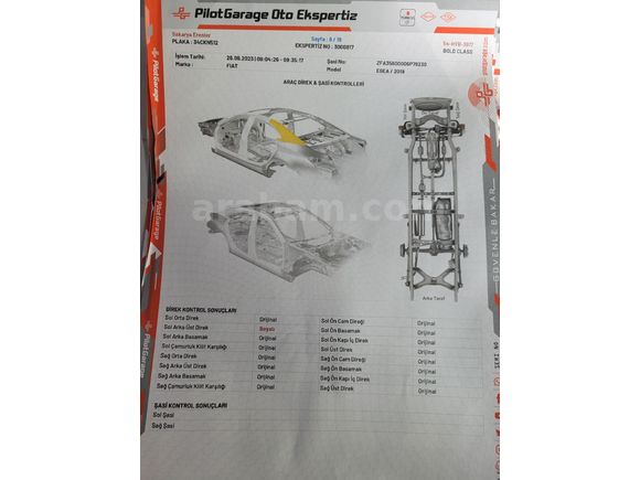 Sahibinden Fiat Egea 1.3 Multijet Easy 2019 Model