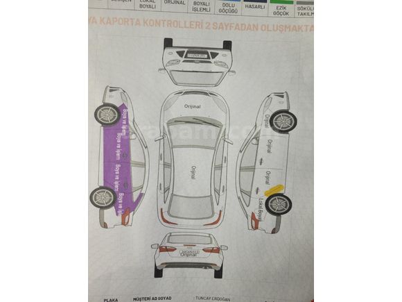 Sahibinden Fiat Egea 1.3 Multijet Easy 2019 Model