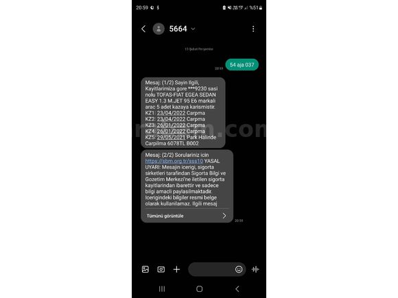 Sahibinden Fiat Egea 1.3 Multijet Easy 2019 Model