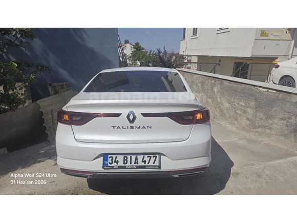(KAPORASI ALINDI)Sahibinden Renault Talisman 1.6 dCi Touch 2016 Model  147.000 km Beyaz
