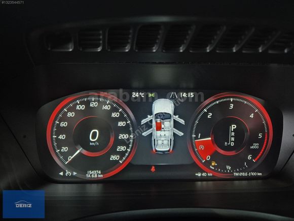 2016 ORİJİNAL VOLVO XC90 2.0 D5 INSCRIPTION 4X4 AIR/ISITMA/360