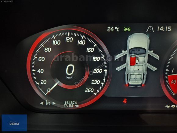 2016 ORİJİNAL VOLVO XC90 2.0 D5 INSCRIPTION 4X4 AIR/ISITMA/360