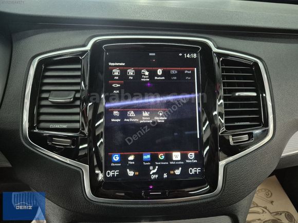 2016 ORİJİNAL VOLVO XC90 2.0 D5 INSCRIPTION 4X4 AIR/ISITMA/360