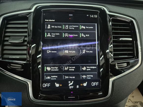 2016 ORİJİNAL VOLVO XC90 2.0 D5 INSCRIPTION 4X4 AIR/ISITMA/360