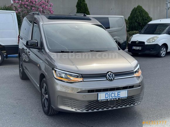 DİCLE'den 2025 CADDY STYLE CAM TAVAN GERİ GRŞ 1.29 KREDİ VE TAKS