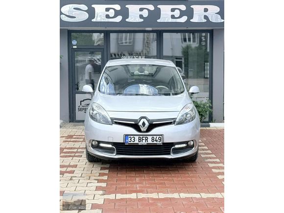 2013 MODEL RENAULT SCENİC 1.5 DCİ İCON EDC+NAVİ+DERİ DÖŞEME