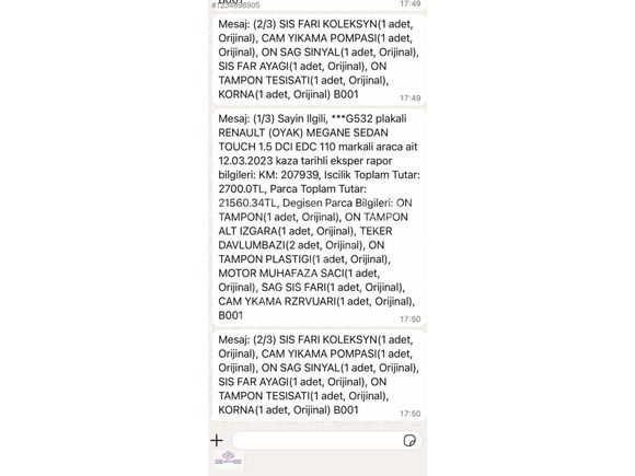 RENAULT MEGANE TOCH PLUS TEMİZ