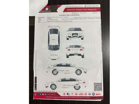 Volvo s80 - km düşük - temiz - bakımları yeni