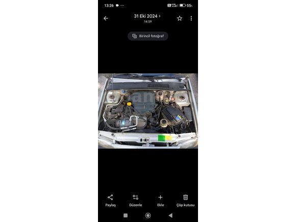 Sahibinden Dacia Solenza 1.4 Rapsodie 2004 Model  292.000 km Gri