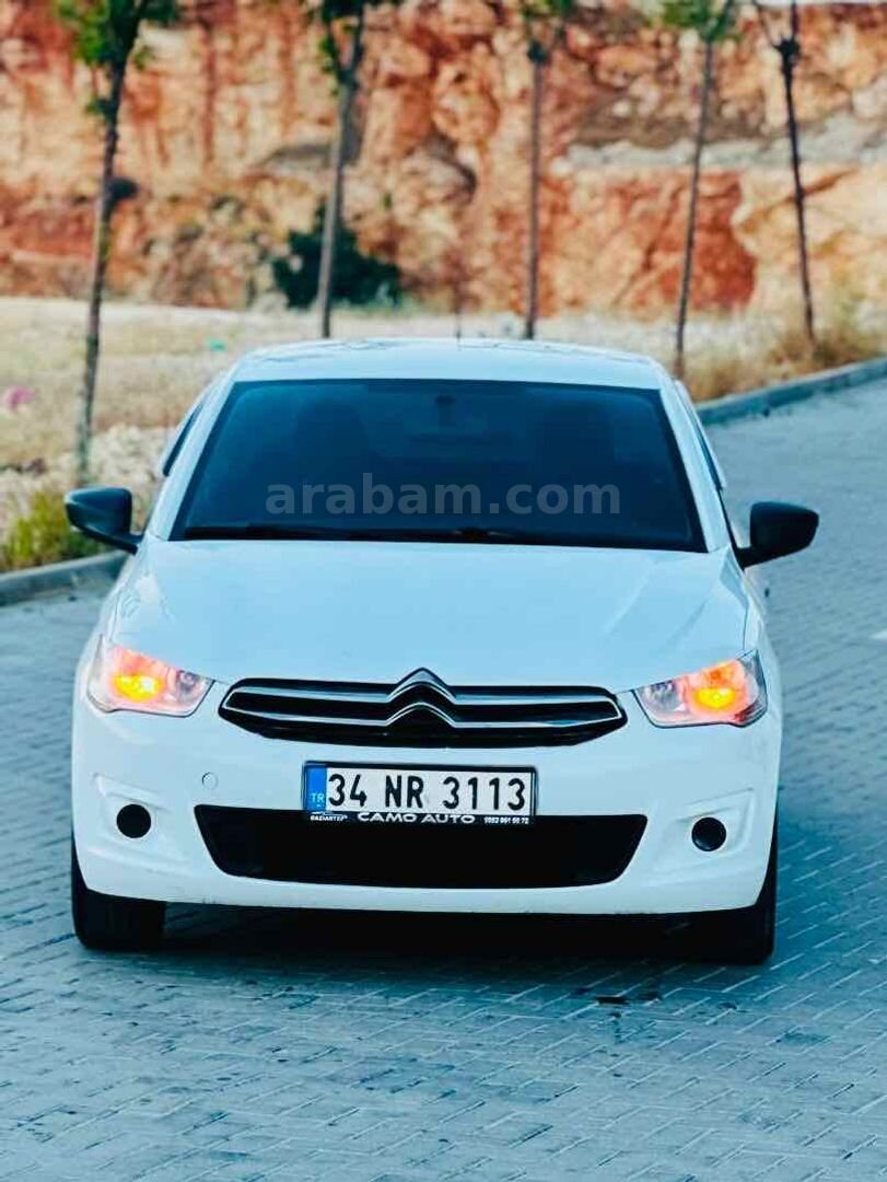 Galeriden Citroen C-Elysée 1.6 HDi Attraction 2015 Model Gaziantep 240.000 km Beyaz 3