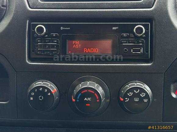 2016 RENAULT MASTER 11m3 KLİMALI 245.OOOKM BAKIMLI