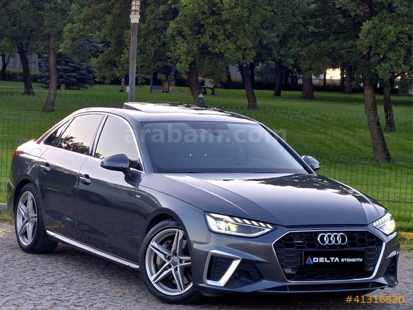 2022 120.123 KM AUDI A4 45 TFSI QUATTRO S-LINE-HATASIZ-S.BAKIMLI