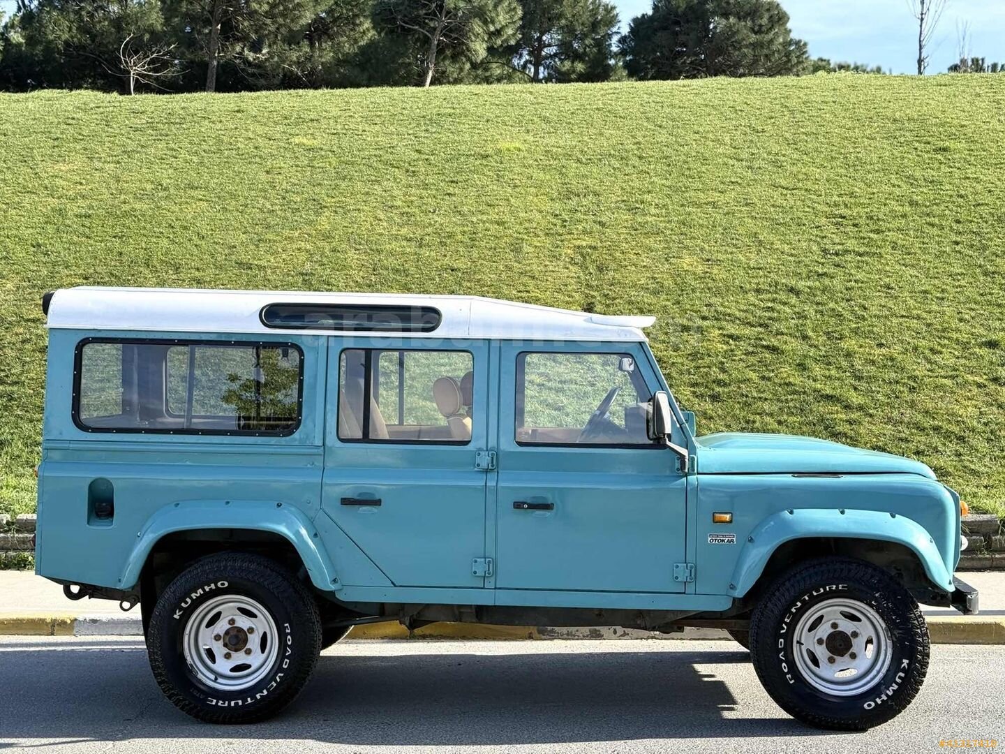 Galeriden Land Rover Defender 110 2.5 TDI 1995 Model İstanbul 37.000 km Mavi 6
