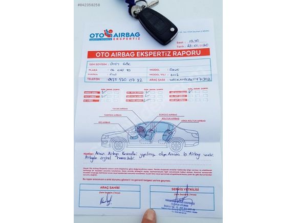 Sahibinden Ford Focus 1.6 TDCi Style 2012 Model