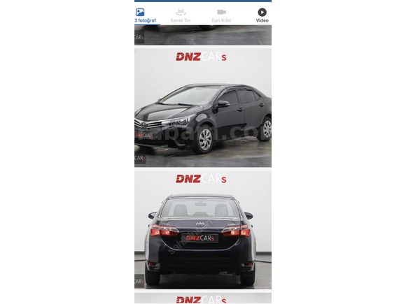 Sahibinden Toyota Corolla 1.33 Life 2015 Model