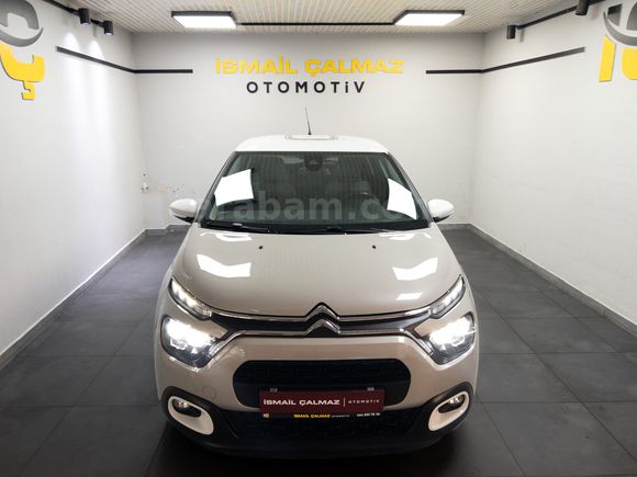 "%0 FAİZ KREDİ"2023 CITROEN C3 1.2 PURETECH SHINE "BOYASIZ"