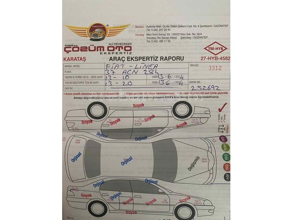 KUMSAL AUTO DAN FİAT LİNEA