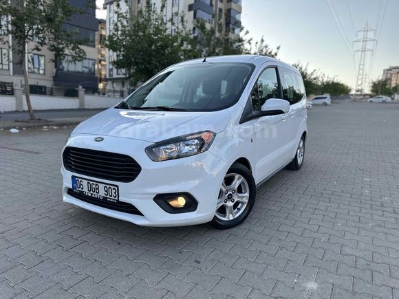 1 EM AUTO`DAN 2022 FORD COURİER 1.5 DELUX 100 HP HATASIZ BOYASIZ