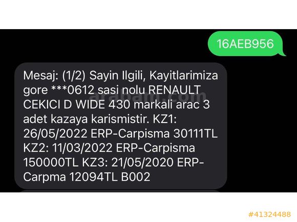 RAKICIOĞLU OTOMOTİV'DEN 2018 RENAULT D WIDE 460 ÇEKİCİ