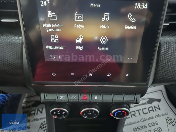 2020 RENAULT CLIO 1.3 TCE TOUCH 130 HP OTOMATİK 74 BİN KM'DE
