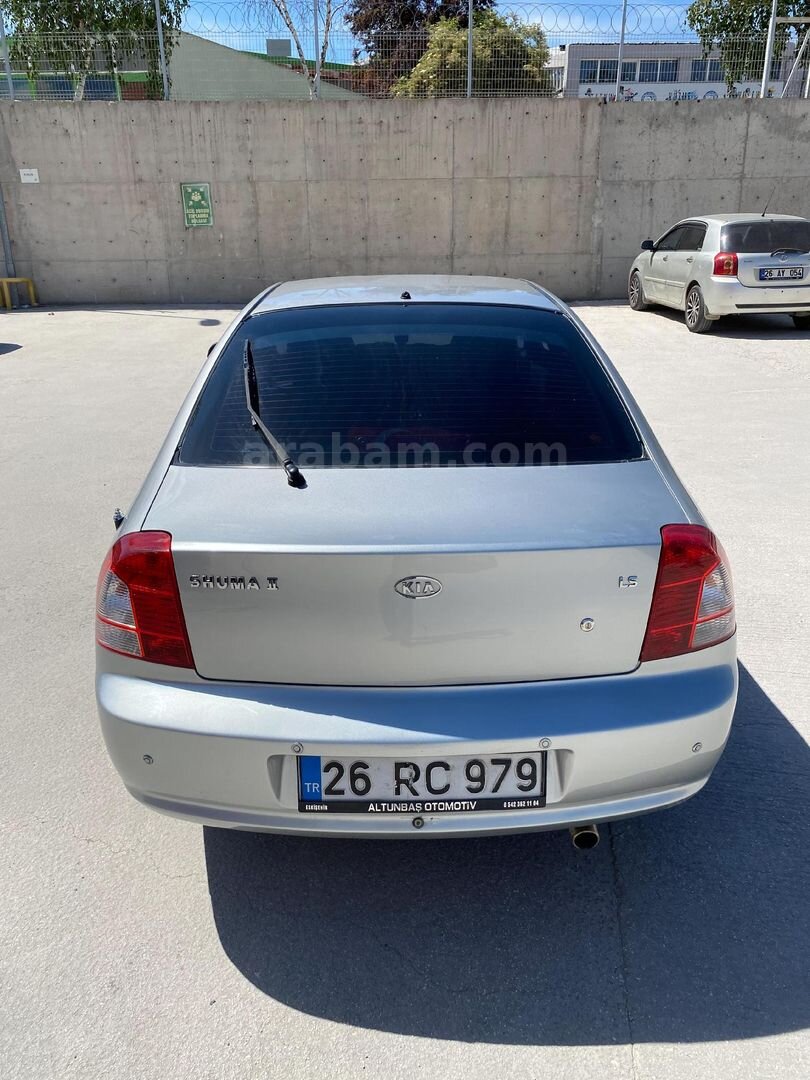 Sahibinden Kia Shuma LS 2004 Model Eskişehir 102.300 km Gri (Gümüş) 5