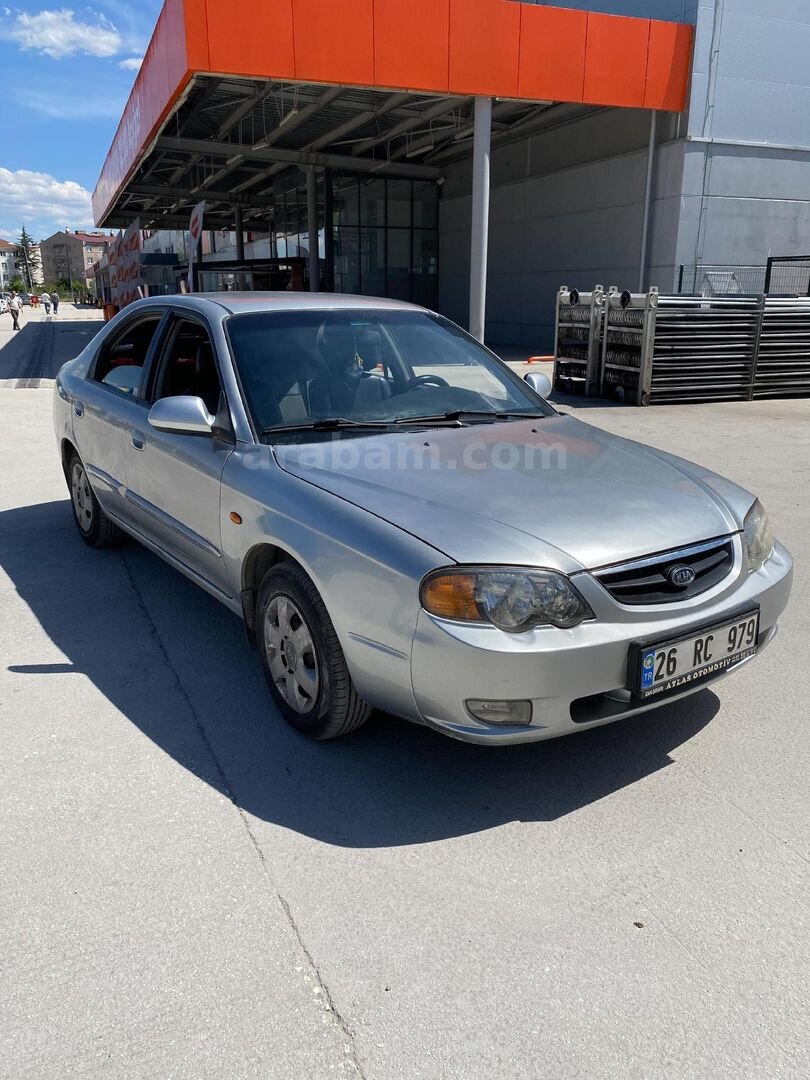 Sahibinden Kia Shuma LS 2004 Model Eskişehir 102.300 km Gri (Gümüş) 4
