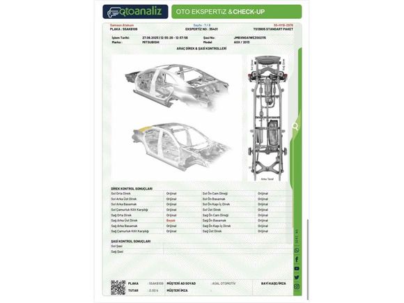 Sahibinden Mitsubishi ASX 1.6 MIVEC Invite 2013 Model 