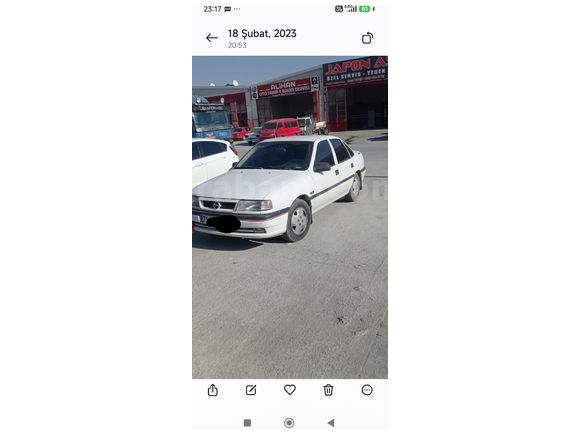 Sahibinden Opel Vectra 2.0 GLS 1995 Model