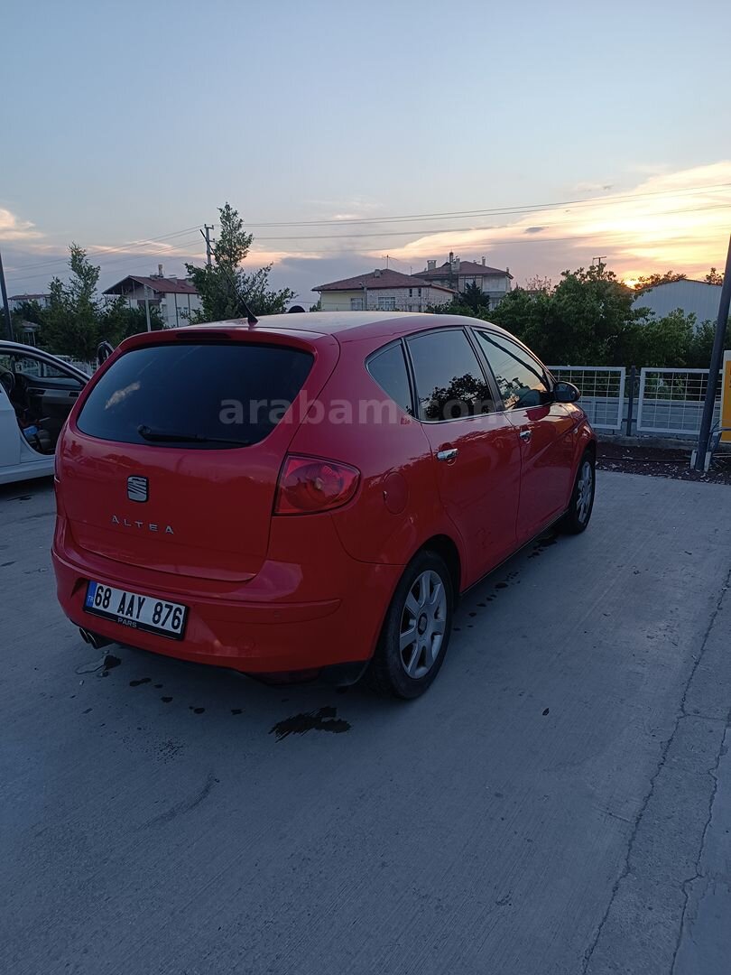 Sahibinden Seat Altea 1.6 Stylance 2006 Model Aksaray 248.000 km Kırmızı 6