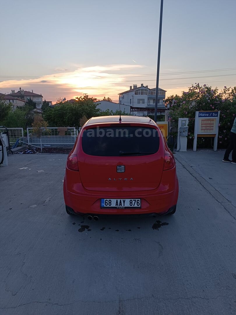 Sahibinden Seat Altea 1.6 Stylance 2006 Model Aksaray 248.000 km Kırmızı 5