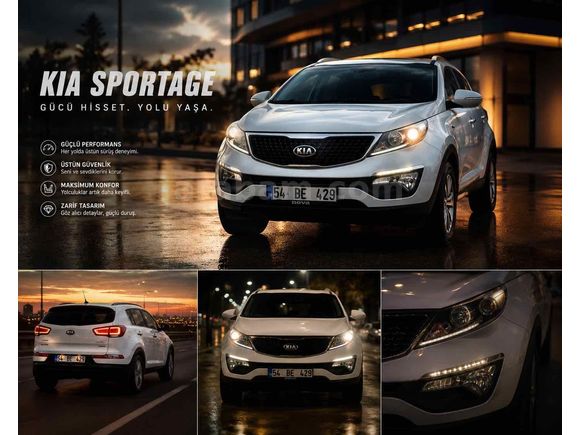 Sahibinden Kia Sportage 1.6 GDI Comfort 2015 Model  150.000 km Beyaz