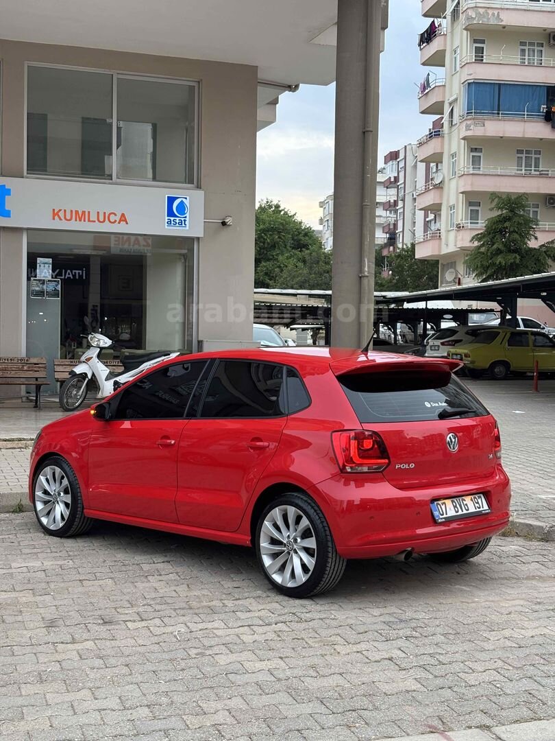 Sahibinden Volkswagen Polo 1.4 Comfortline 2010 Model Antalya 95.000 km Kırmızı 7