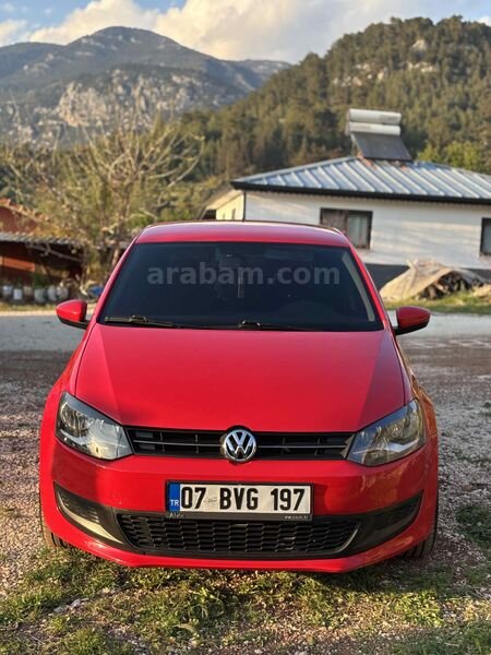 Sahibinden Volkswagen Polo 1.4 Comfortline 2010 Model Antalya 95.000 km Kırmızı