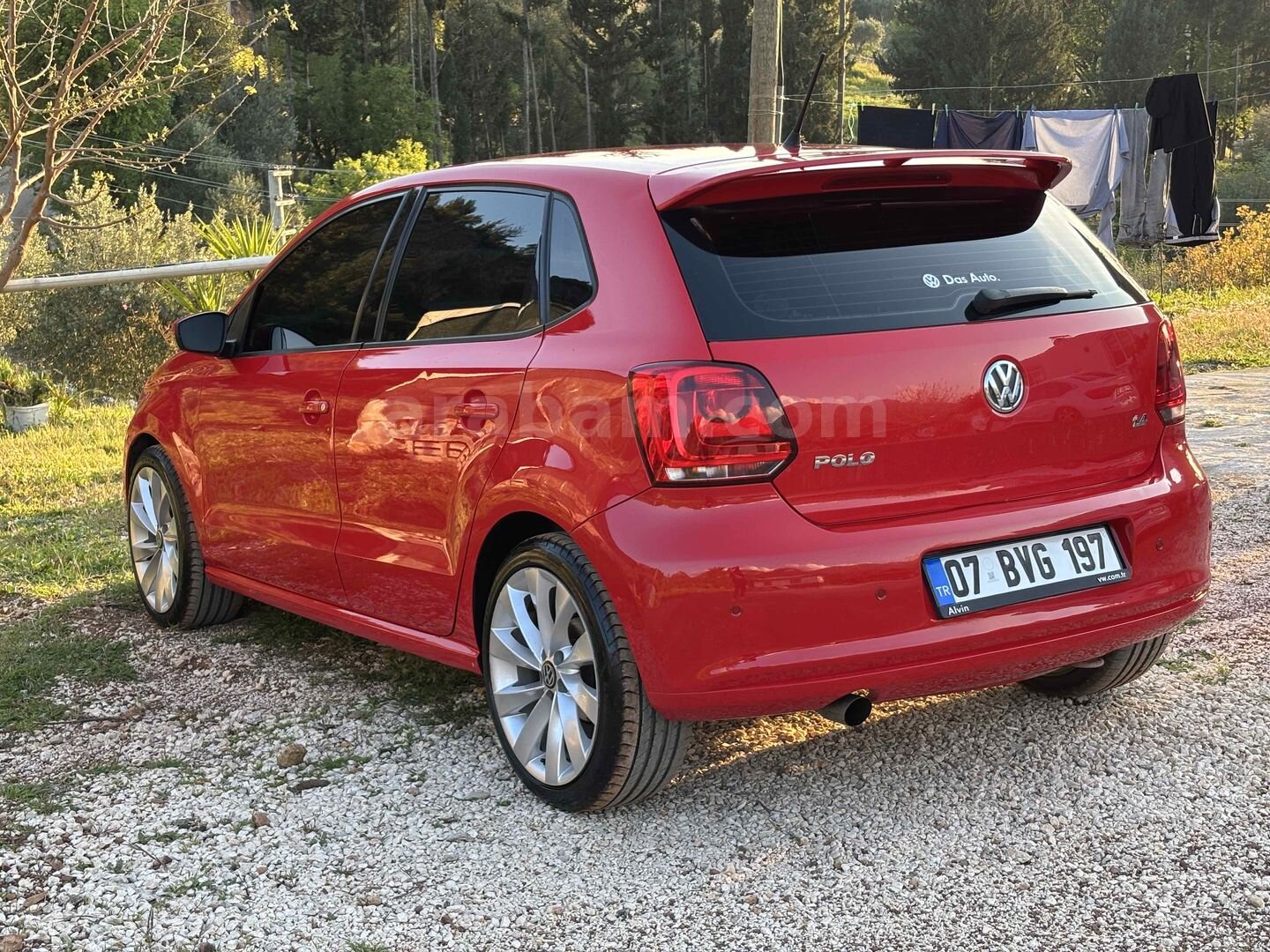 Sahibinden Volkswagen Polo 1.4 Comfortline 2010 Model Antalya 95.000 km Kırmızı 6