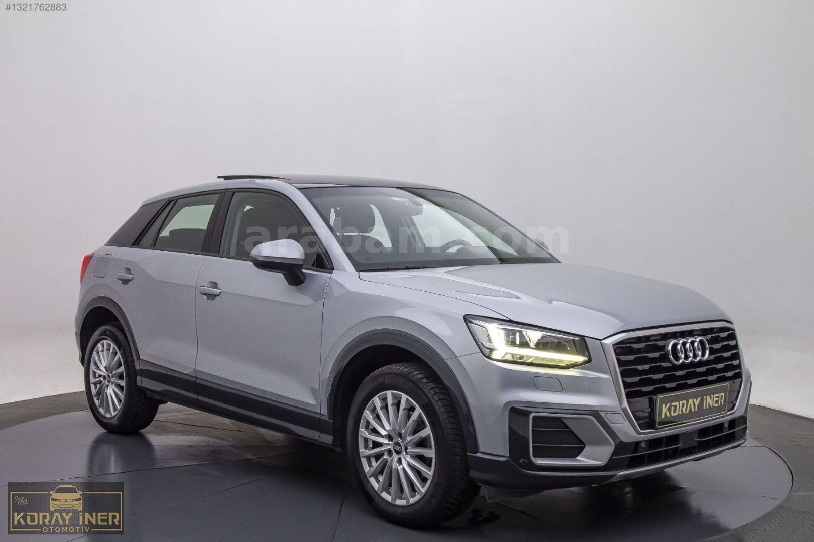 Galeriden Audi Q2 30 TDI Design 2020 Model Konya 93.000 km Gri 2