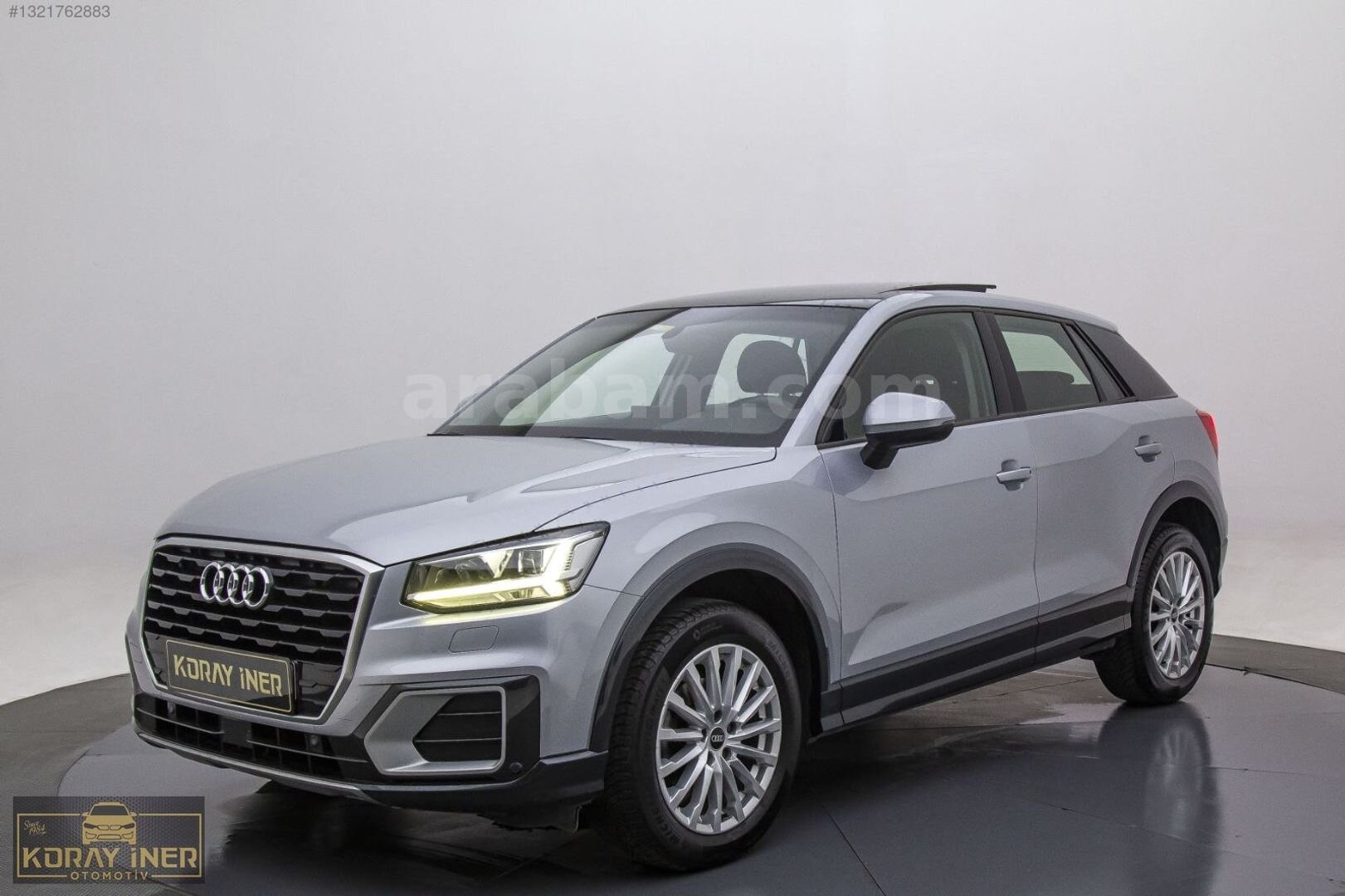 Galeriden Audi Q2 30 TDI Design 2020 Model Konya 93.000 km Gri 4