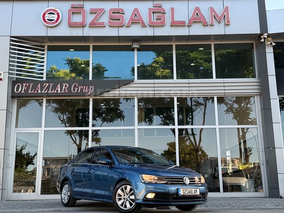 ÖZSAĞLAM'dan 2015 VW Jetta 1.4 TSI Comfortline Boyasız-Tramersiz